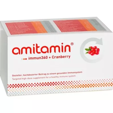 AMITAMIN Capsules Immun360 + Cranberry, 120 pc