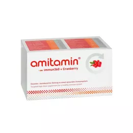 AMITAMIN Immun360+Capsules de canneberge, 120 unités
