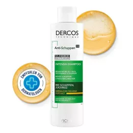 VICHY DERCOS Shampoing antipelliculaire cuir chevelu sec, 200 ml