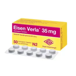 EISEN VERLA Comprimés enrobés à 35 mg, 50 pièces