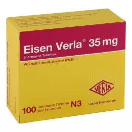 EISEN VERLA Comprimés enrobés à 35 mg, 100 pcs