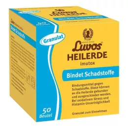 LUVOS Granulés dargile cicatrisante imutox, 50 pièces