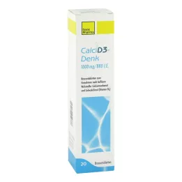 CALCI D3-Denk 1 000 mg/880 I.E. comprimés effervescents, 20 pièces