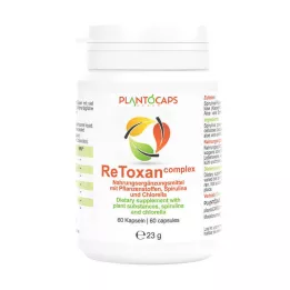 PLANTOCAPS Gélules du complexe ReToxan, 60 pcs