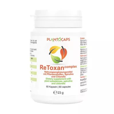 PLANTOCAPS Gélules du complexe ReToxan, 60 pcs PLANTOCAPS Gélules du complexe ReToxan, 60 pcs