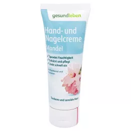 Main de la vie saine et de la crème à ongles amande, 75 ml