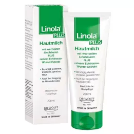 LINOLA plus lait pour la peau, 200 ml