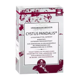 CYSTUS Pastilles Pandalis, 132 pcs