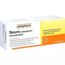 NEURO-RATIOPHARM Comprimés de films, 50 pc