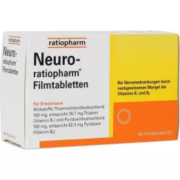 NEURO-RATIOPHARM Tablettes coupées au film, 100 pc