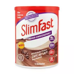 Slimfast Powder Cafe Au Lait, 438 g