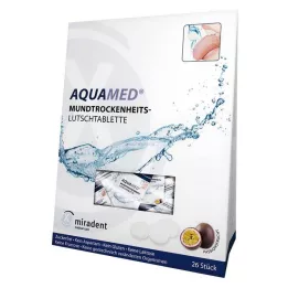 MIRADENT Pastilles Aquamed pour la bouche sèche, 60 g
