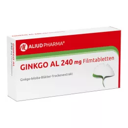 GINKGO AL Comprimés pelliculés à 240 mg, 60 pièces