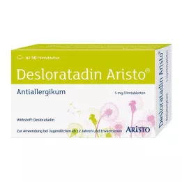 DESLORATADIN Aristo 5 mg de comprimés de films, 50 pc