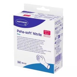 PEHA-SOFT nitrile fino und.hands.unsteril pf l, 10 pc
