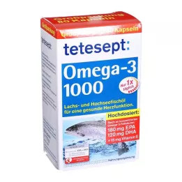 TETESEPT Oméga-3 1000 gélules, 80 pcs