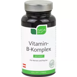 NICAPUR Capsules activées au complexe de vitamine B, 60 pièces