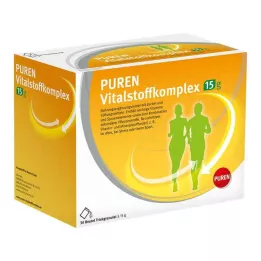 PUREN Complexe de substances vitales, sachet de 15 g de granulés, 30 pcs