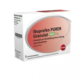 IBUPROFEN PUREN Granulés 400 mg pour solution buvable, 20 pcs