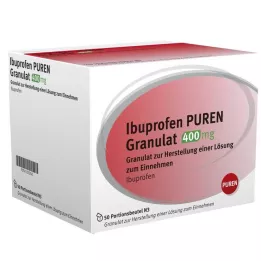 IBUPROFEN PUREN Granulés 400 mg pour solution buvable, 50 pcs