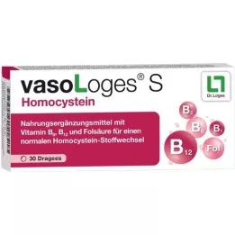 VASOLOGES S Homocystein Dragees, 30 pc