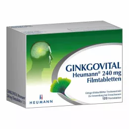 GINKGOVITAL Heumann 240 mg comprimés pelliculés, 120 pcs