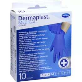 Dermaplast Gants médicaux U Susteril S 6-7, 10 pc