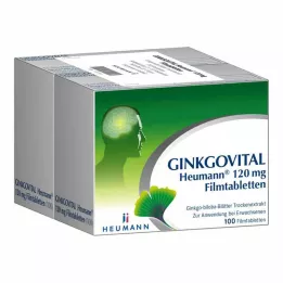 GINKGOVITAL Heumann 120 mg comprimés pelliculés, 200 pcs