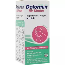 Dolormin Pour les enfants Jus dibuprofène 40 mg / ml, 100 ml