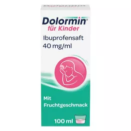 DOLORMIN pour enfants Sirop dibuprofène 40 mg/ml suspension, 100 ml