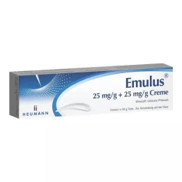 EMULUS 25 mg/g + 25 mg/g de crème, 30 g