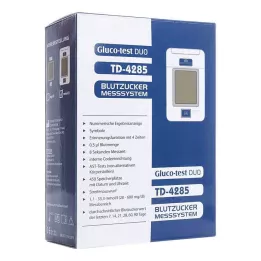 Gluco Test Duo Duo Glucose Starter Set dentrée MMOL / L, 1 pc