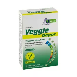 VEGGIE Comprimés de vitamines et de minéraux Depot, 60 pièces
