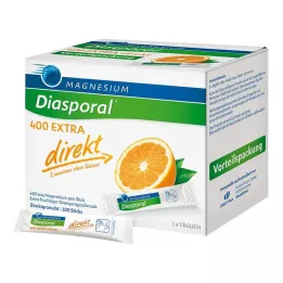 MAGNESIUM DIASPORAL 400 Granulés extra directs, 100 pcs