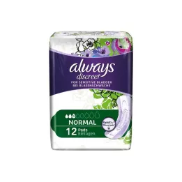 ALWAYS Insert discret pour incontinence normale, 12 pièces