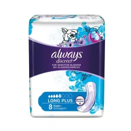 ALWAYS Insert dincontinence discret long plus, 8 pièces