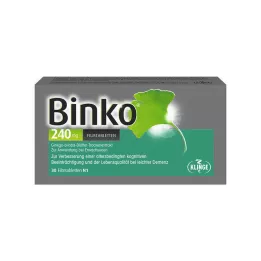 BINKO Comprimés pelliculés à 240 mg, 30 unités