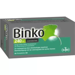 BINKO 240 mg de comprimés de films, 60 pc