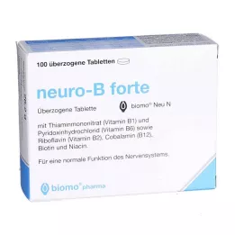 NEURO-B forte biomo Nouveaux comprimés enrobés, 100 pcs