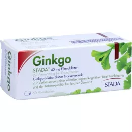 GINKGO STADA 40 mg de comprimés de films, 60 pc