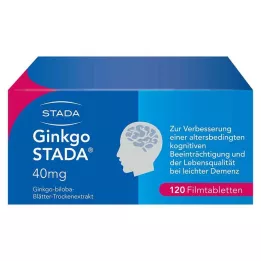GINKGO STADA Comprimés pelliculés à 40 mg, 120 pcs