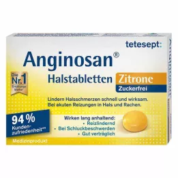 TETESEPT Pastilles pour la gorge Anginosan sans sucre citron, 20 pcs