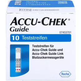 ACCU-CHEK Guide de test, 1x10 pc