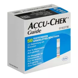 ACCU-CHEK Guide de bandelettes de test, 1X50 pcs