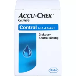 ACCU-CHEK Solution de contrôle du guide, 1x2,5 ml