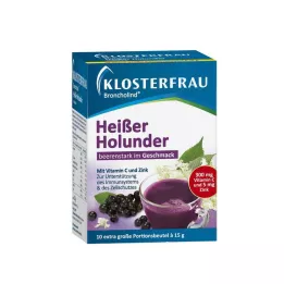 KLOSTERFRAU Granulés de sureau chauds Broncholind, 10X15 g