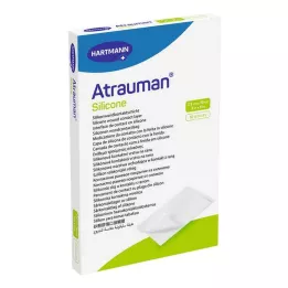 ATRAUMAN Compresses stériles en silicone 7,5x10 cm, 10 pièces
