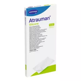 ATRAUMAN Compresses stériles en silicone 10x20 cm, 10 pièces