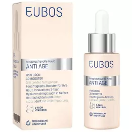 EUBOS ANTI-AGE Gel booster 3D à lacide hyaluronique, 30 ml