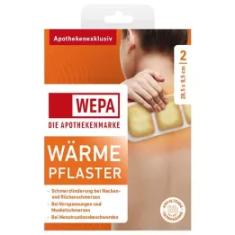 WÄRMEPFLASTER Cou/Dos 8,5x28,5 cm WEPA, 2 pièces